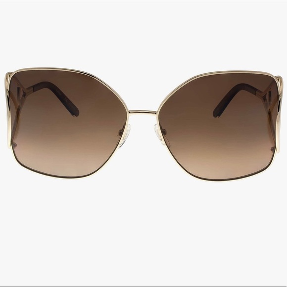 Chloe oversized retro sunglasses - Picture 2 of 12